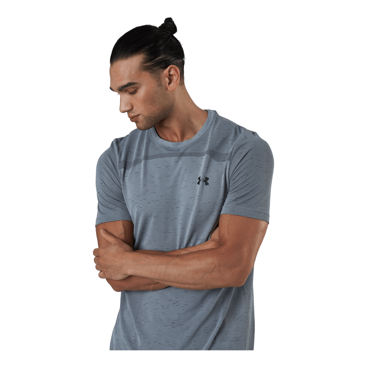 Ua Seamless Ss Mod Gray