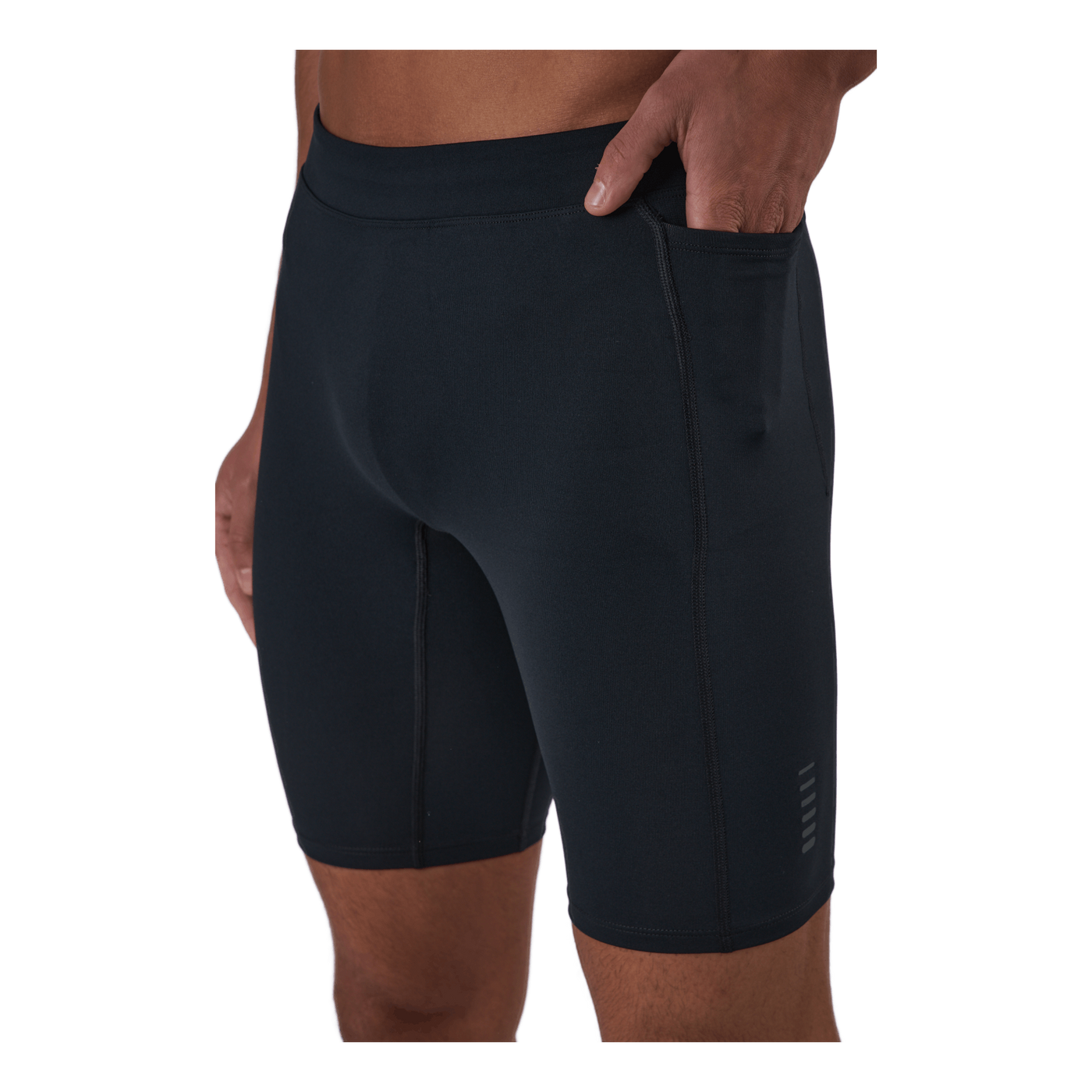 Ua Rush Stamina Half Tight Black