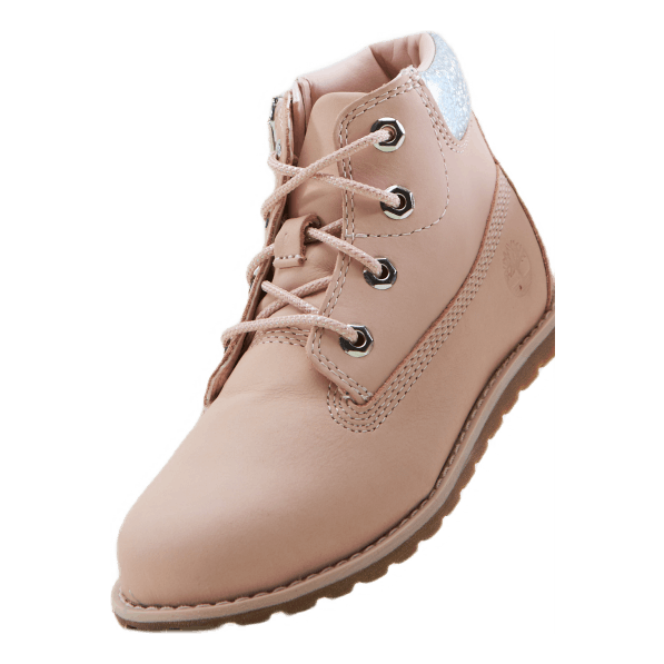 Pokey Pine 6in Boot With Side  Cameo Rose