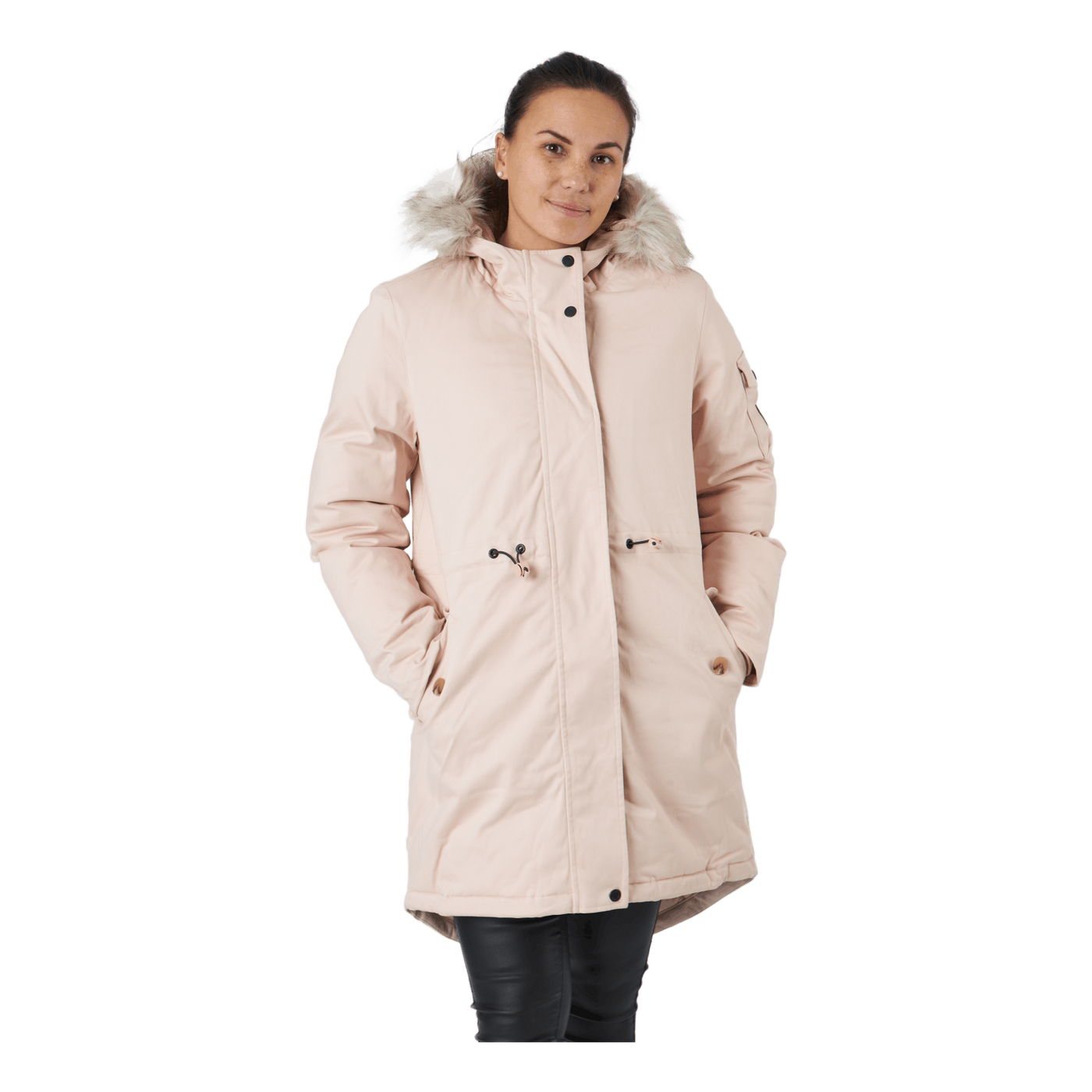 M-kelsey Sherpa Parka Cameo Rose