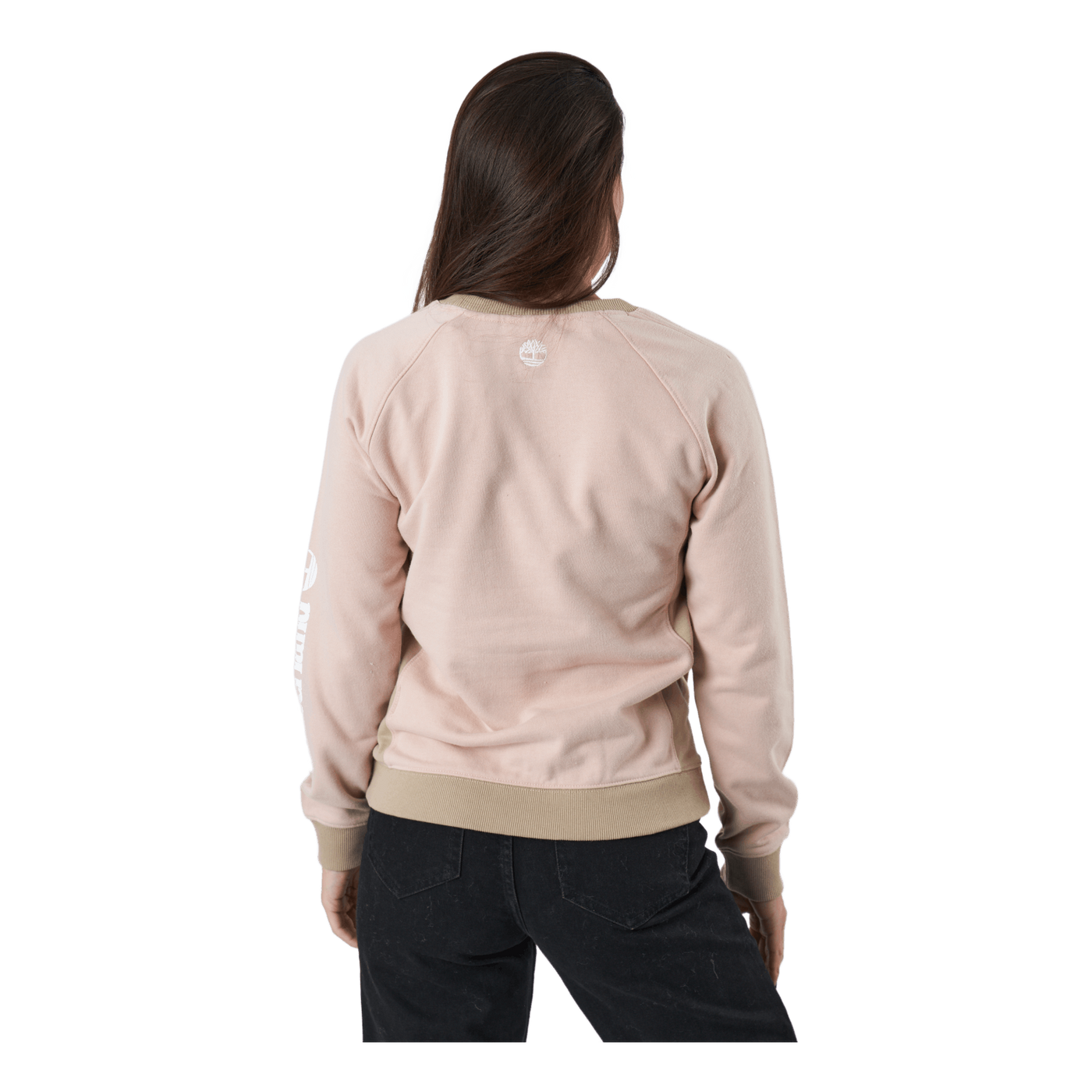 Linear Logo Sleeve Crew Cameo Rose