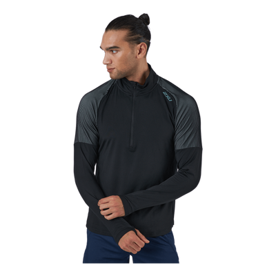 Light Speed 1/2 Zip Black/silver Reflective