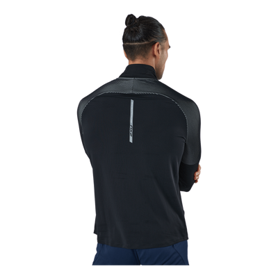 Light Speed 1/2 Zip Black/silver Reflective