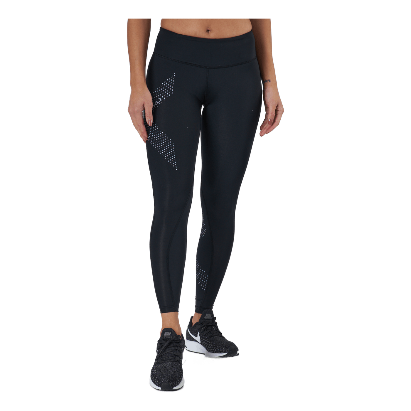Motion Mid-rise Compression T Black/lavendust