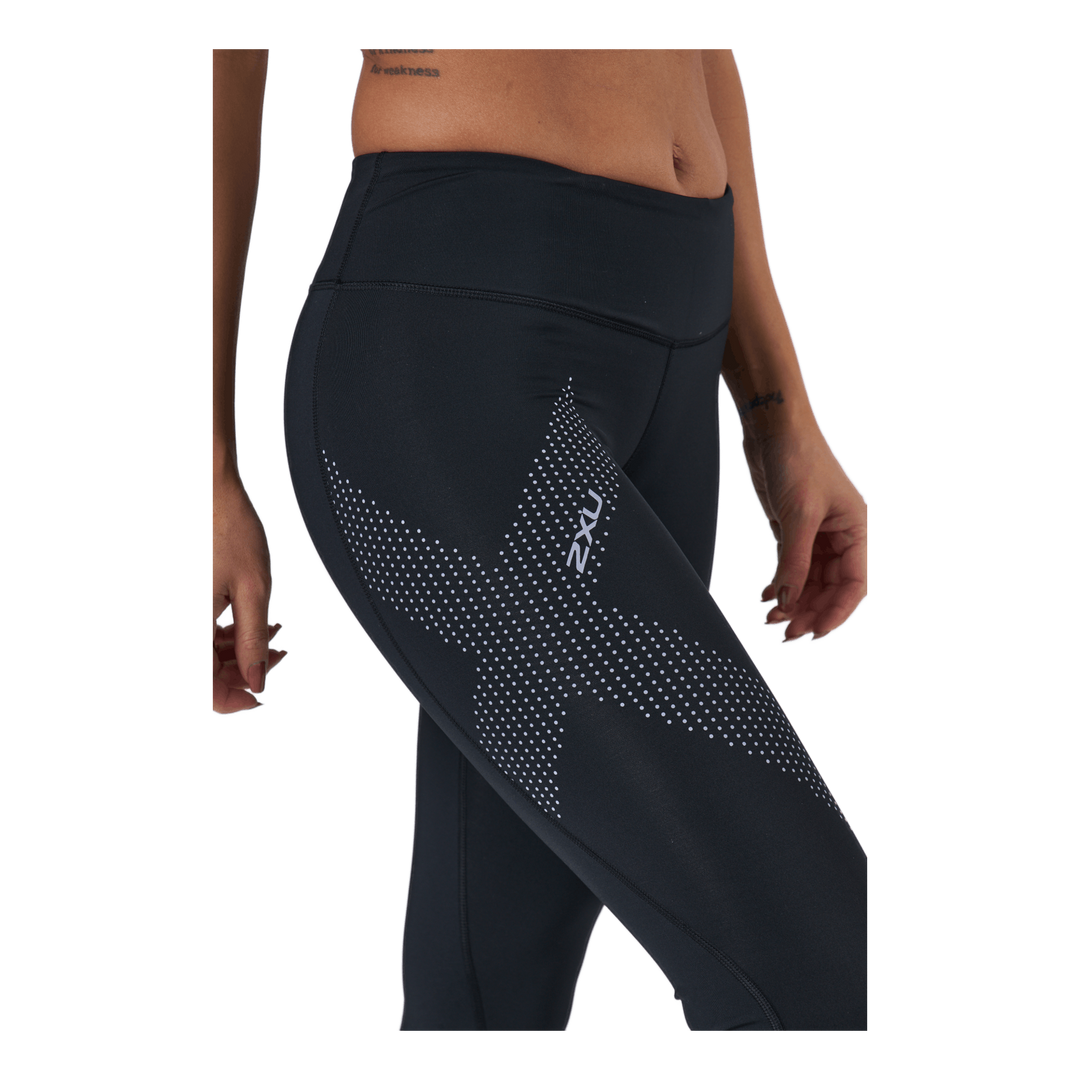 Motion Mid-rise Compression T Black/lavendust