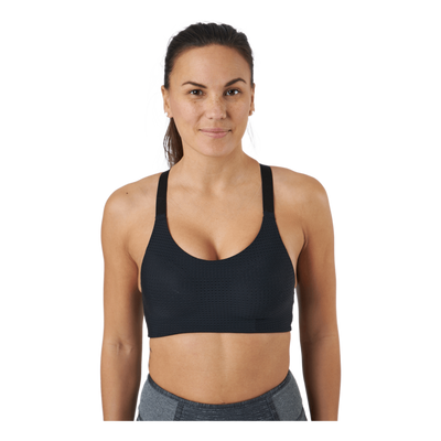 Aero Medium Impact Bra Black/black