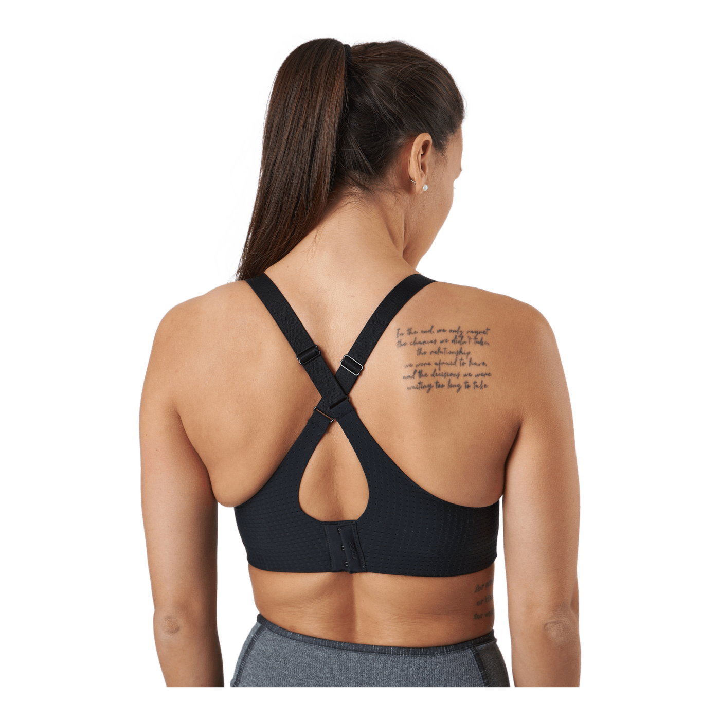 Aero Medium Impact Bra Black/black