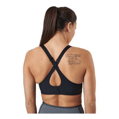 Aero Medium Impact Bra Black/black