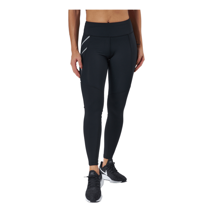 Aero Vent Mid-rise Compressio Black/silver Reflective
