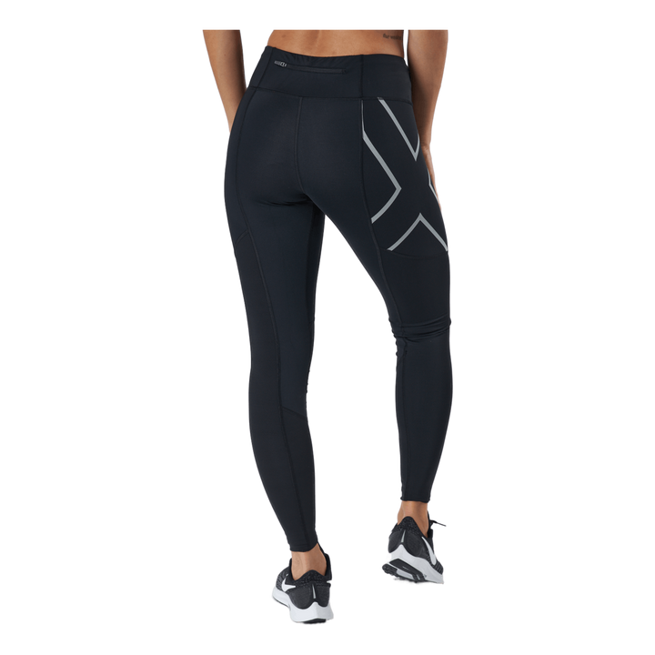 Aero Vent Mid-rise Compressio Black/silver Reflective