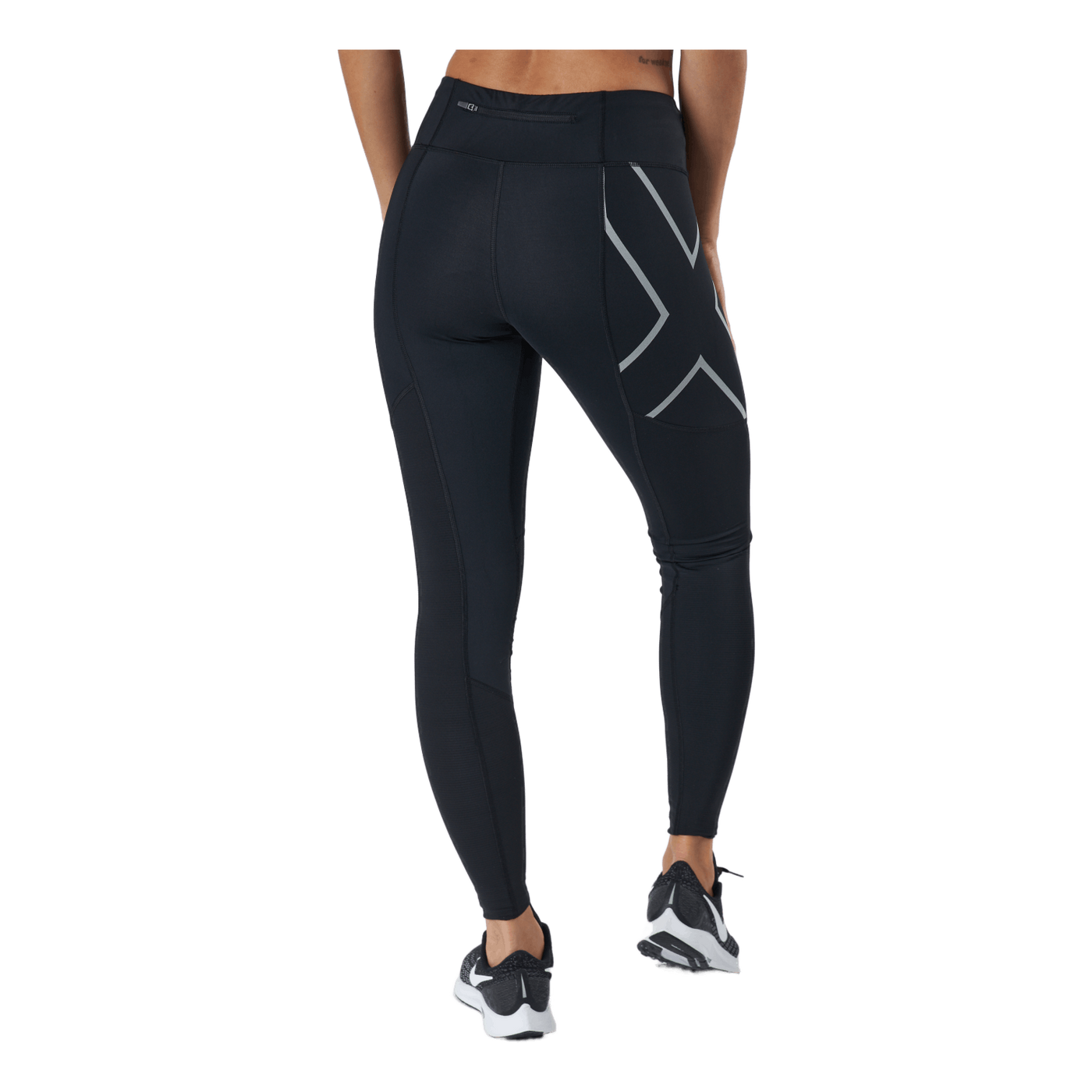 Aero Vent Mid-rise Compressio Black/silver Reflective