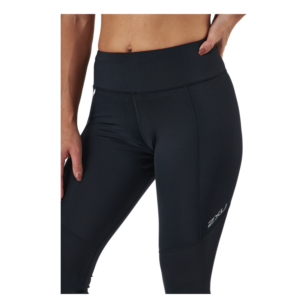 Aero Vent Mid-rise Compressio Black/silver Reflective