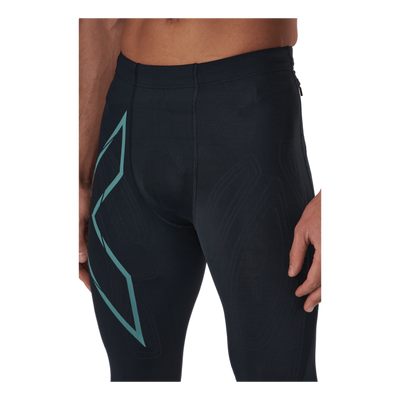 Light Speed Compression Tight Black/silver Sage Reflective