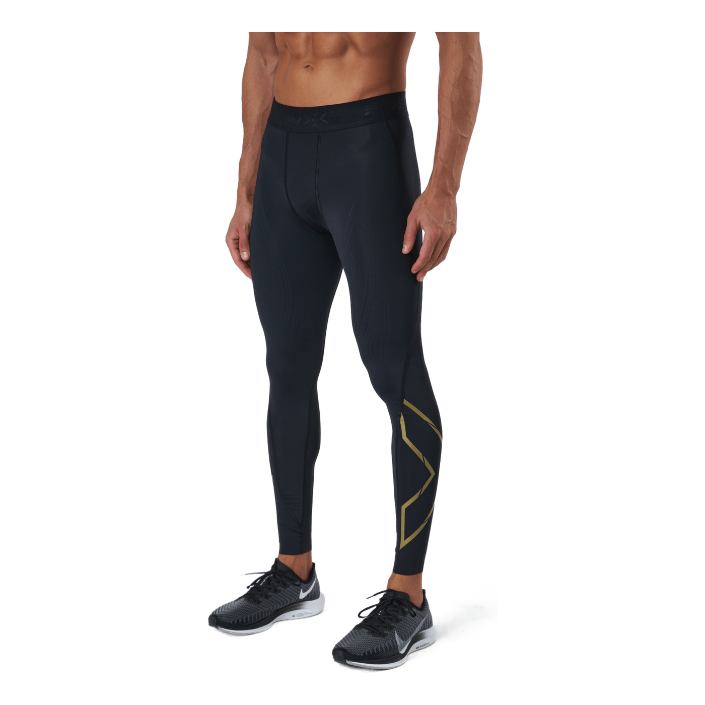 Force Compression Tights Black/gold