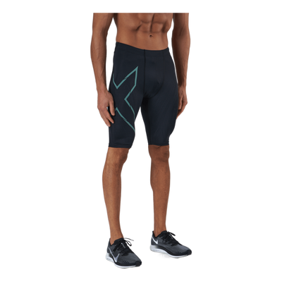 Light Speed Compression Short Black/silver Sage Reflective