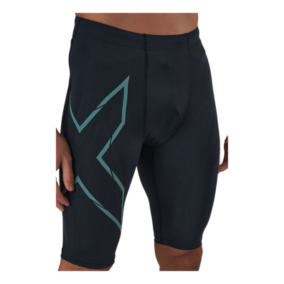 Light Speed Compression Short Black/silver Sage Reflective