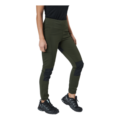 Stina Tights Dark Olive