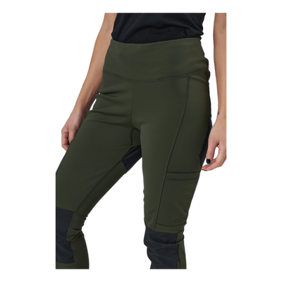 Stina Tights Dark Olive