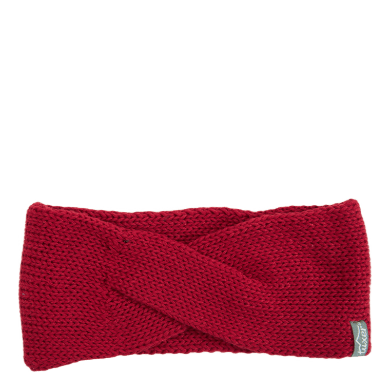 Twist Head Warmer Red Dahlia
