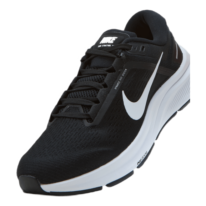 Air Zoom Structure 24 Women's Road Running Shoes BLACK/WHITE