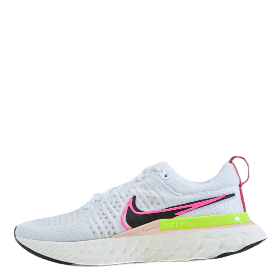 React Infinity Run Flyknit 2 W White/black-sail-pink Blast