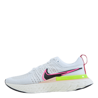 React Infinity Run Flyknit 2 W White/black-sail-pink Blast