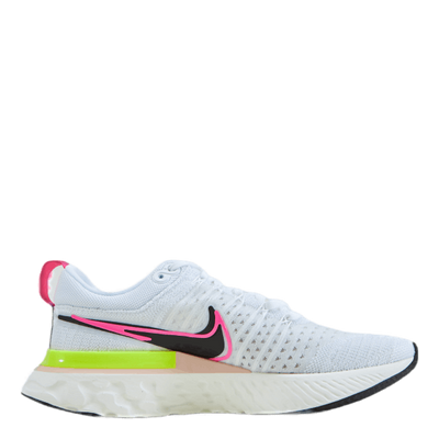 React Infinity Run Flyknit 2 W White/black-sail-pink Blast