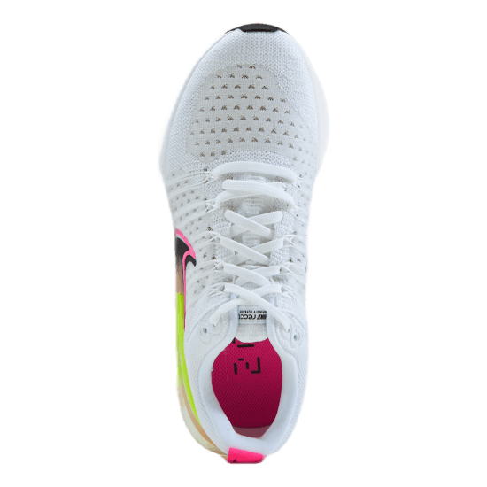 React Infinity Run Flyknit 2 W White/black-sail-pink Blast