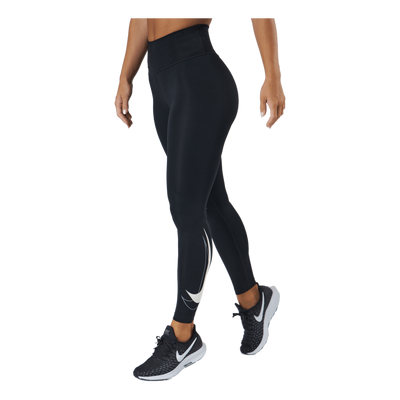 Dri-fit Swoosh Run Women's 7/8 Black/white