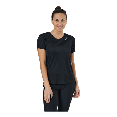 Dri-FIT Race Women's Short-Sleeve Running Top BLACK/REFLECTIVE SILV