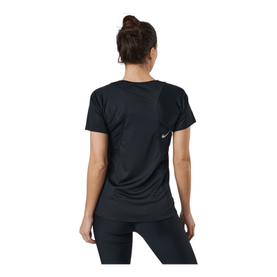 Dri-FIT Race Women's Short-Sleeve Running Top BLACK/REFLECTIVE SILV