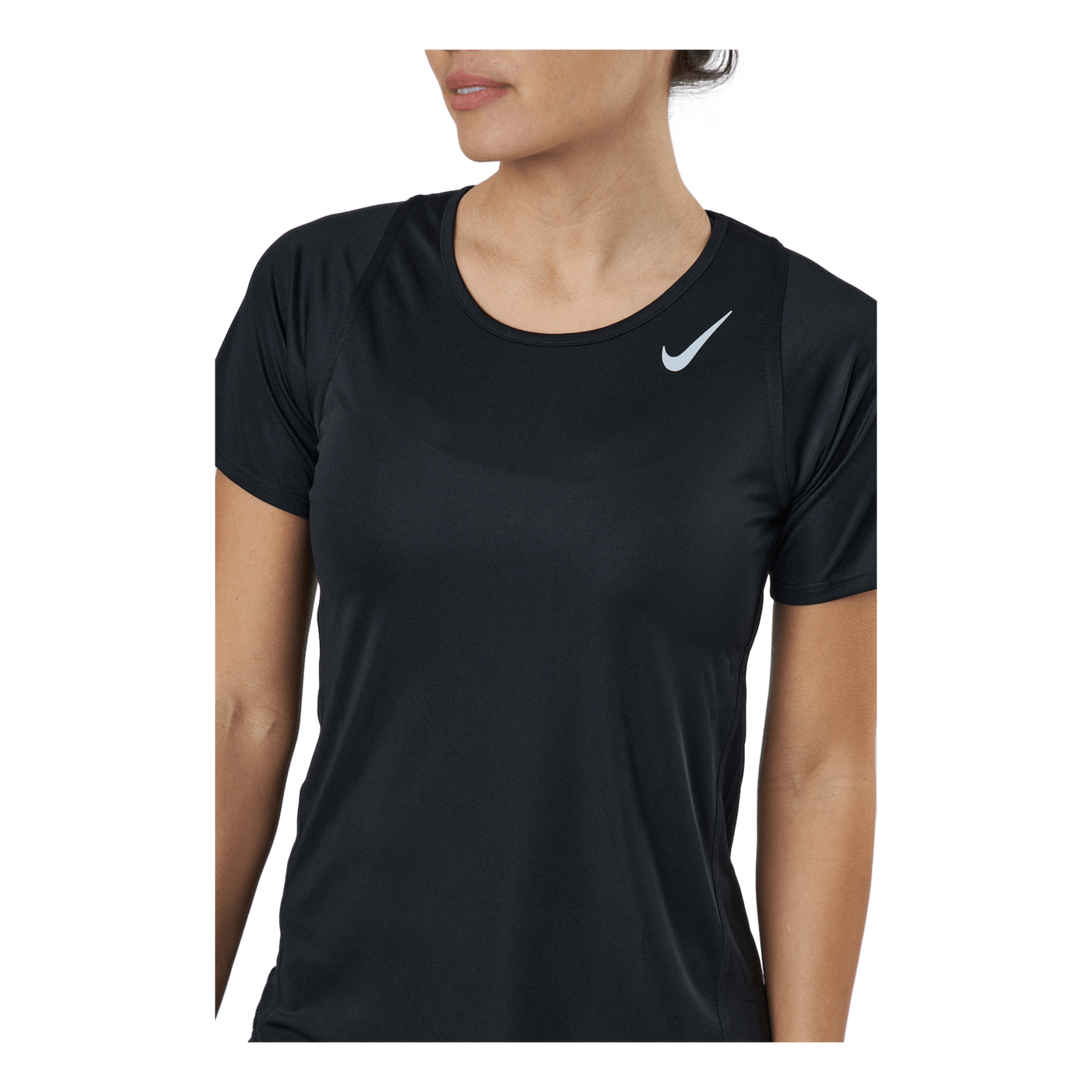 Dri-FIT Race Women's Short-Sleeve Running Top BLACK/REFLECTIVE SILV