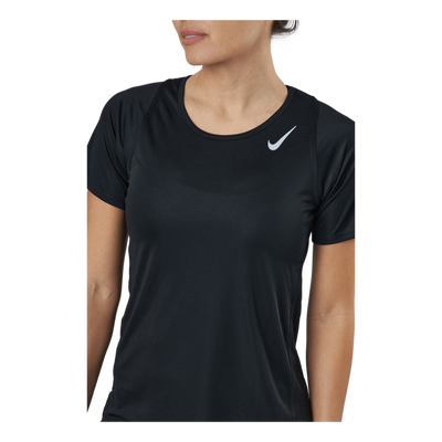 Dri-FIT Race Women's Short-Sleeve Running Top BLACK/REFLECTIVE SILV