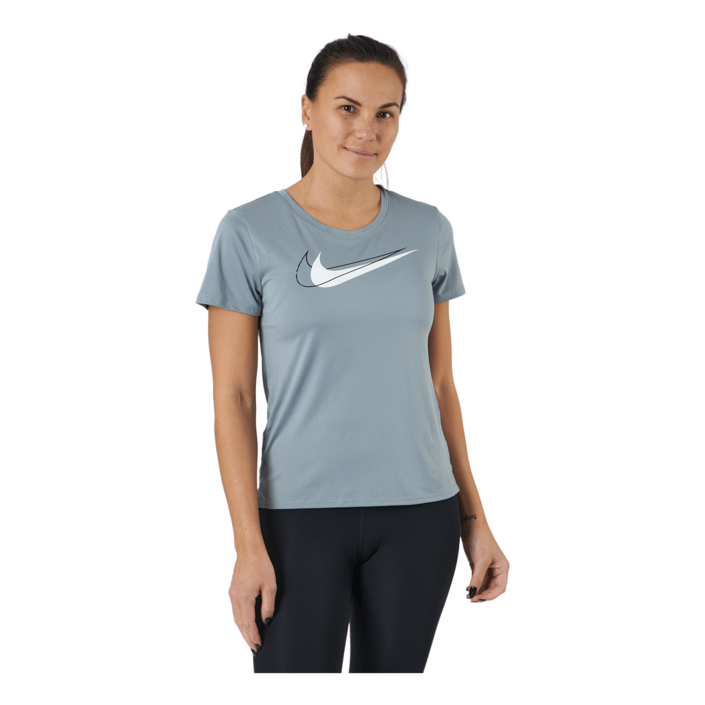 Dri-fit Swoosh Run Women's Run Particle Grey/white