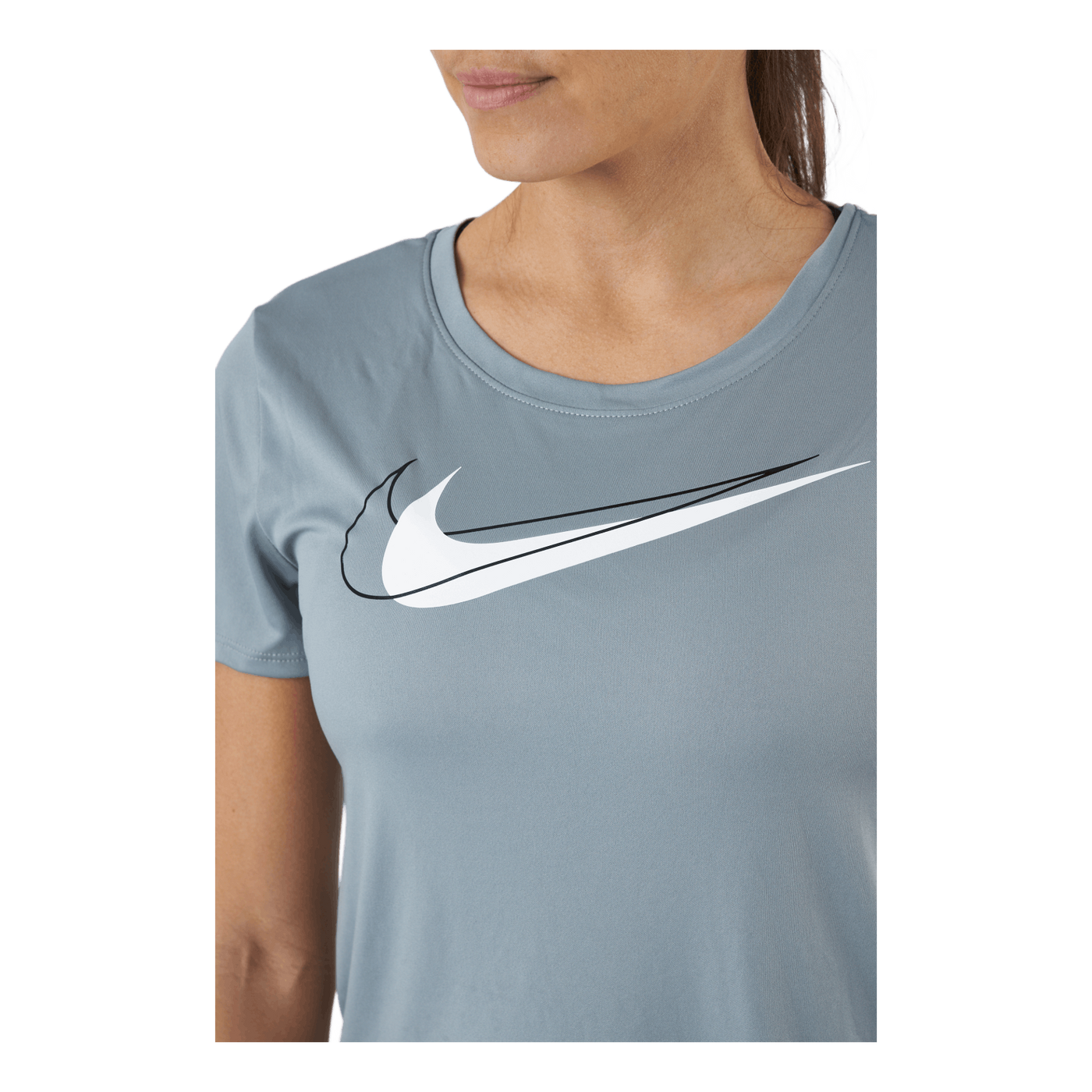 Dri-fit Swoosh Run Women's Run Particle Grey/white