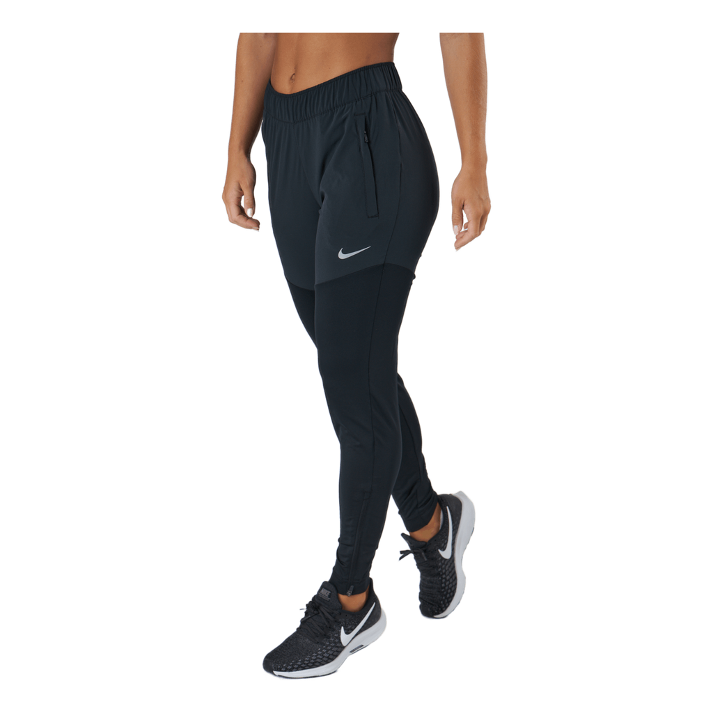 Dri FIT Essential Women s Running Pants BLACK REFLECTIVE SILV