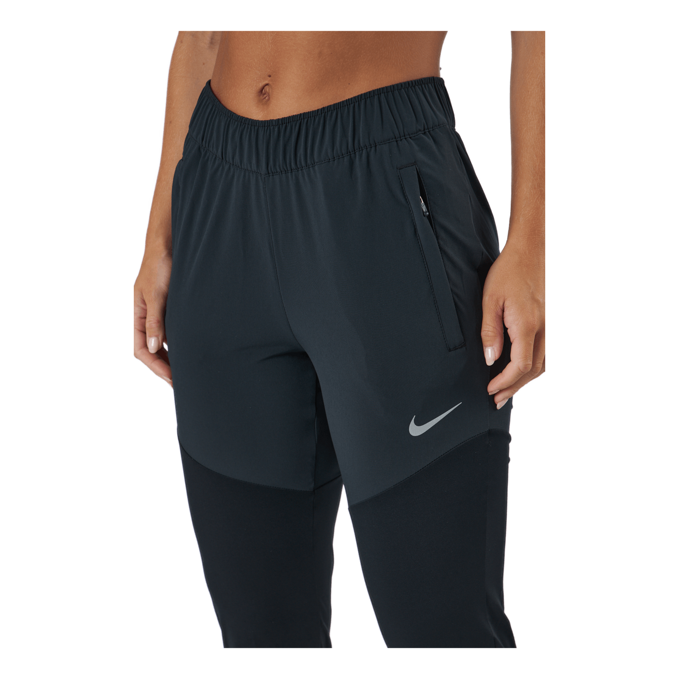 Dri-FIT Essential Women's Running Pants BLACK/REFLECTIVE SILV