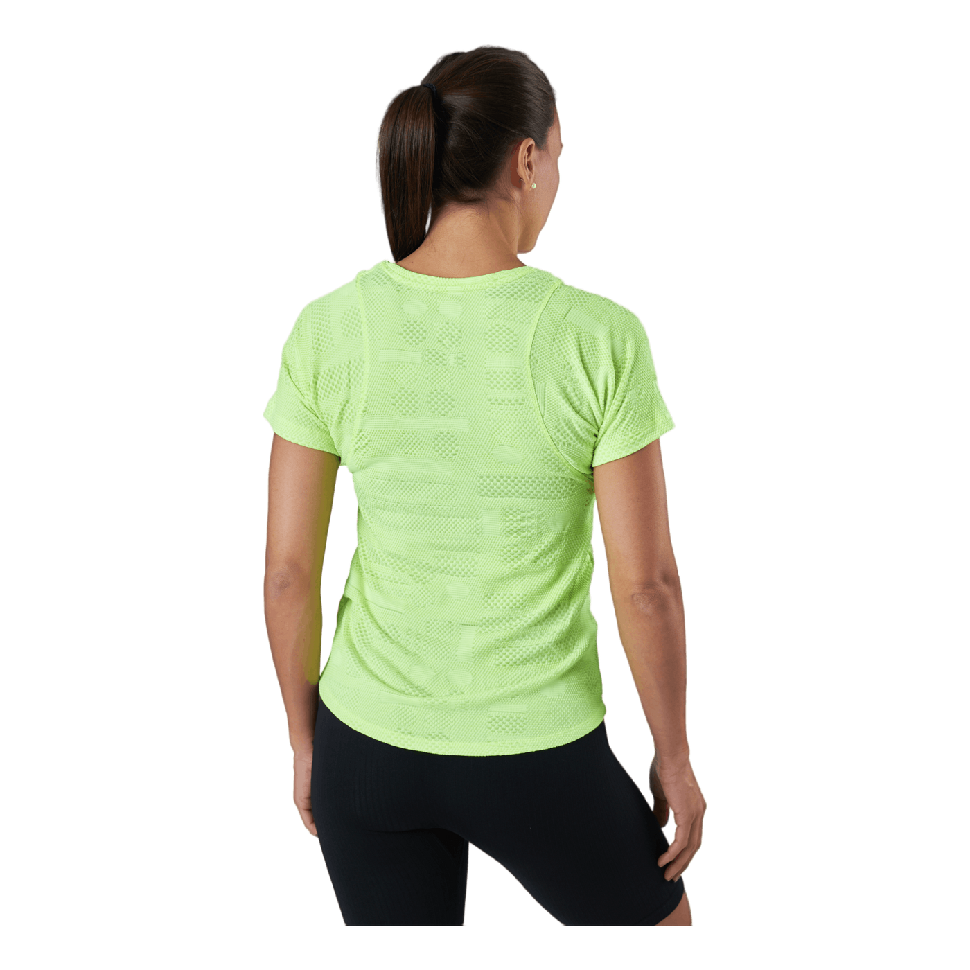 Air Dri-fit Women's Short-slee Volt/reflective Silv