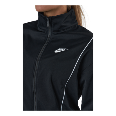 Sportswear Women's Fitted Track Suit BLACK/WHITE/WHITE