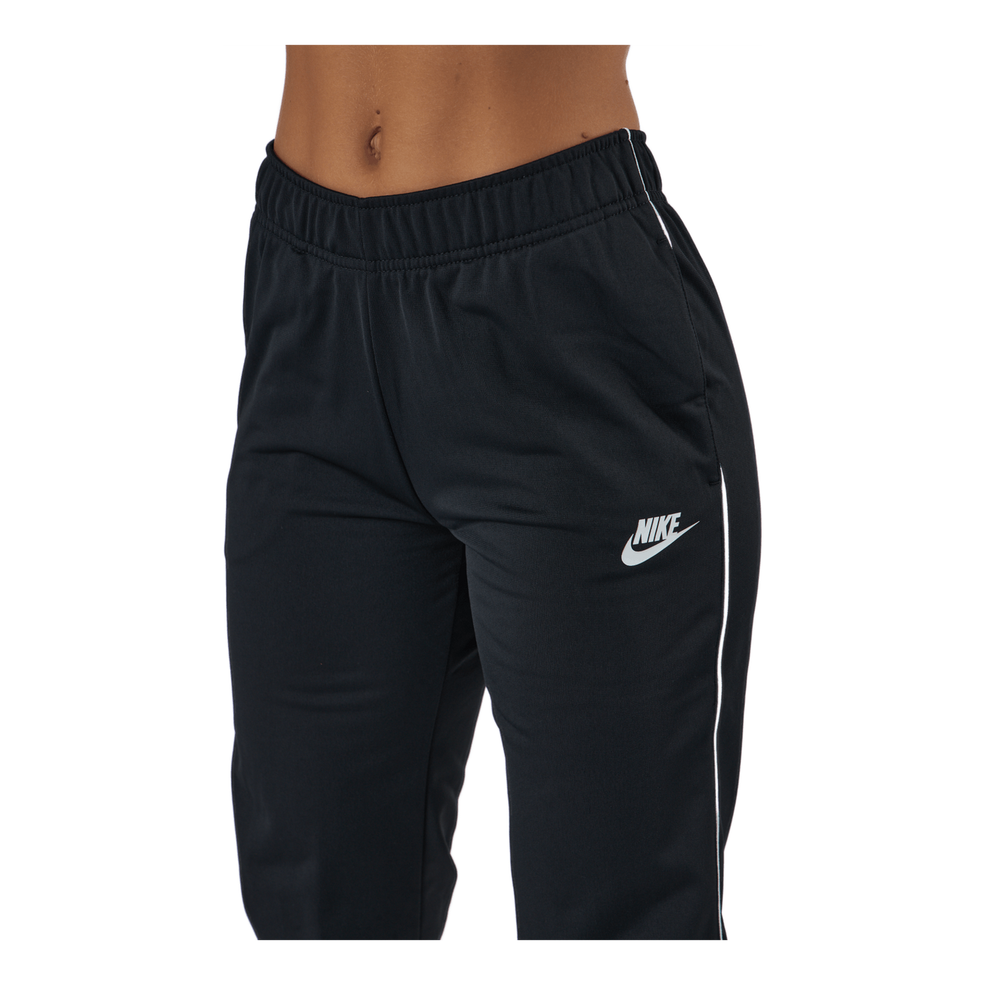 Sportswear Women's Fitted Track Suit BLACK/WHITE/WHITE