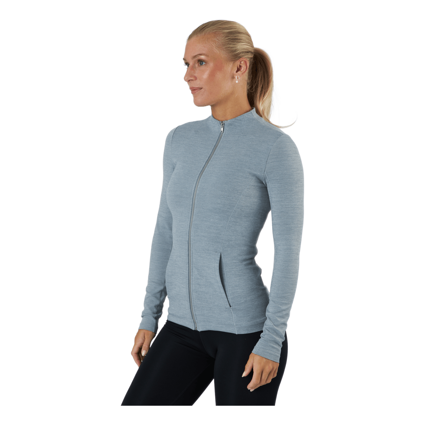 Yoga Luxe Dri-fit Women's Full Particle Grey/htr/platinum Tin