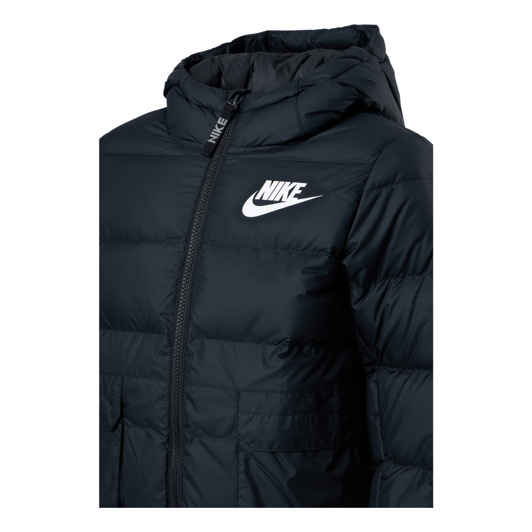 Sportswear Big Kids' Down-fill Black/black/white - Nike