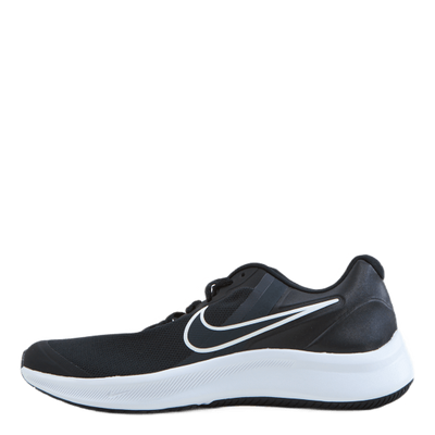 Star Runner 3 Big Kids' Road Running Shoes BLACK/DK SMOKE GREY-DK SMOKE GREY