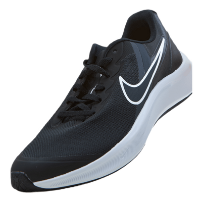 Star Runner 3 Big Kids' Road Running Shoes BLACK/DK SMOKE GREY-DK SMOKE GREY