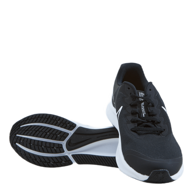 Star Runner 3 Big Kids' Road Running Shoes BLACK/DK SMOKE GREY-DK SMOKE GREY