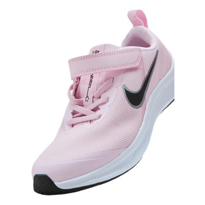 Star Runner 3 Little Kids' Shoes PINK FOAM /BLACK