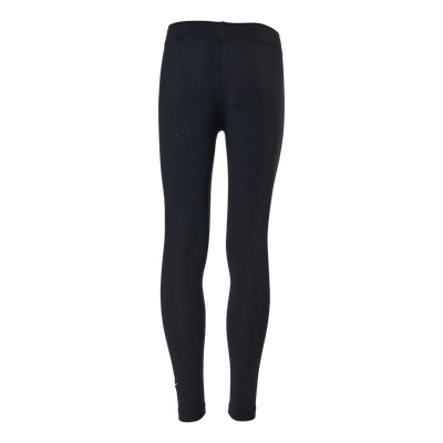 Sportswear Favorites Big Kids' (Girls') Swoosh Leggings BLACK/WHITE