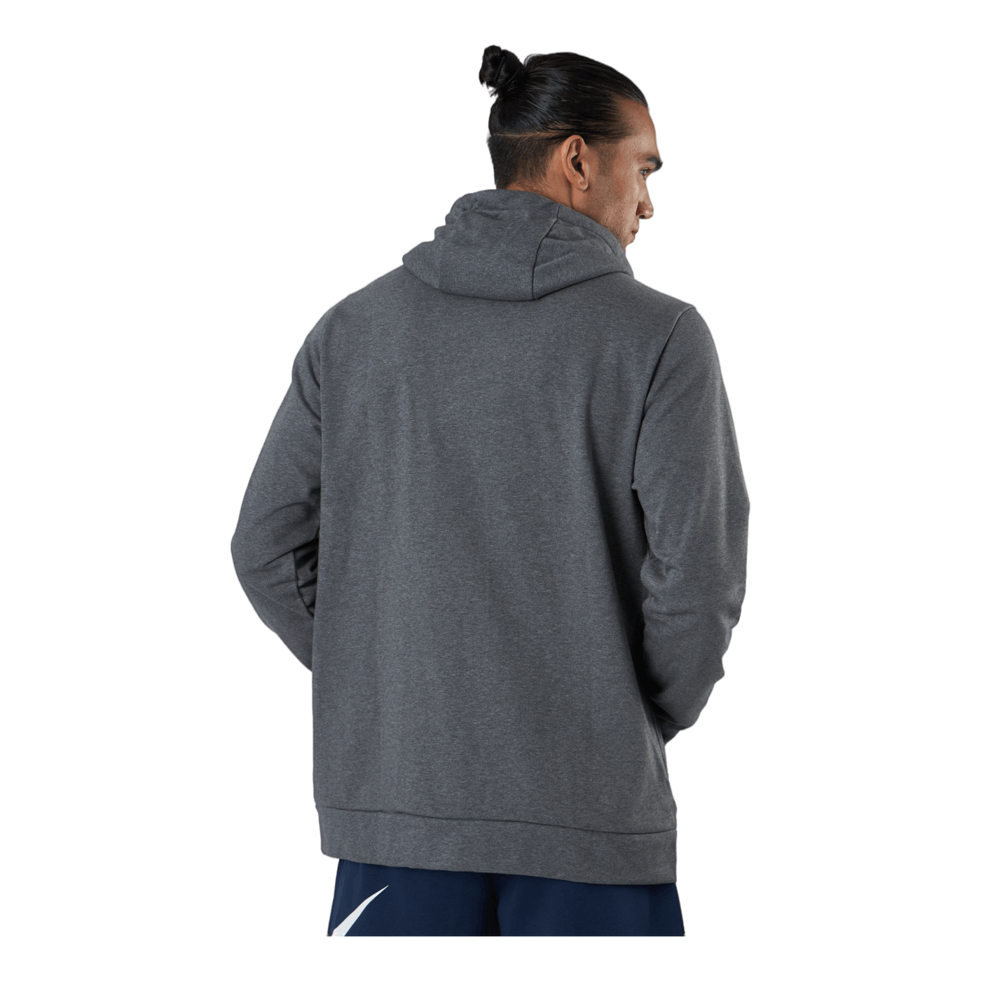 Dri-FIT Men's Full-Zip Training Hoodie CHARCOAL HEATHR/BLACK