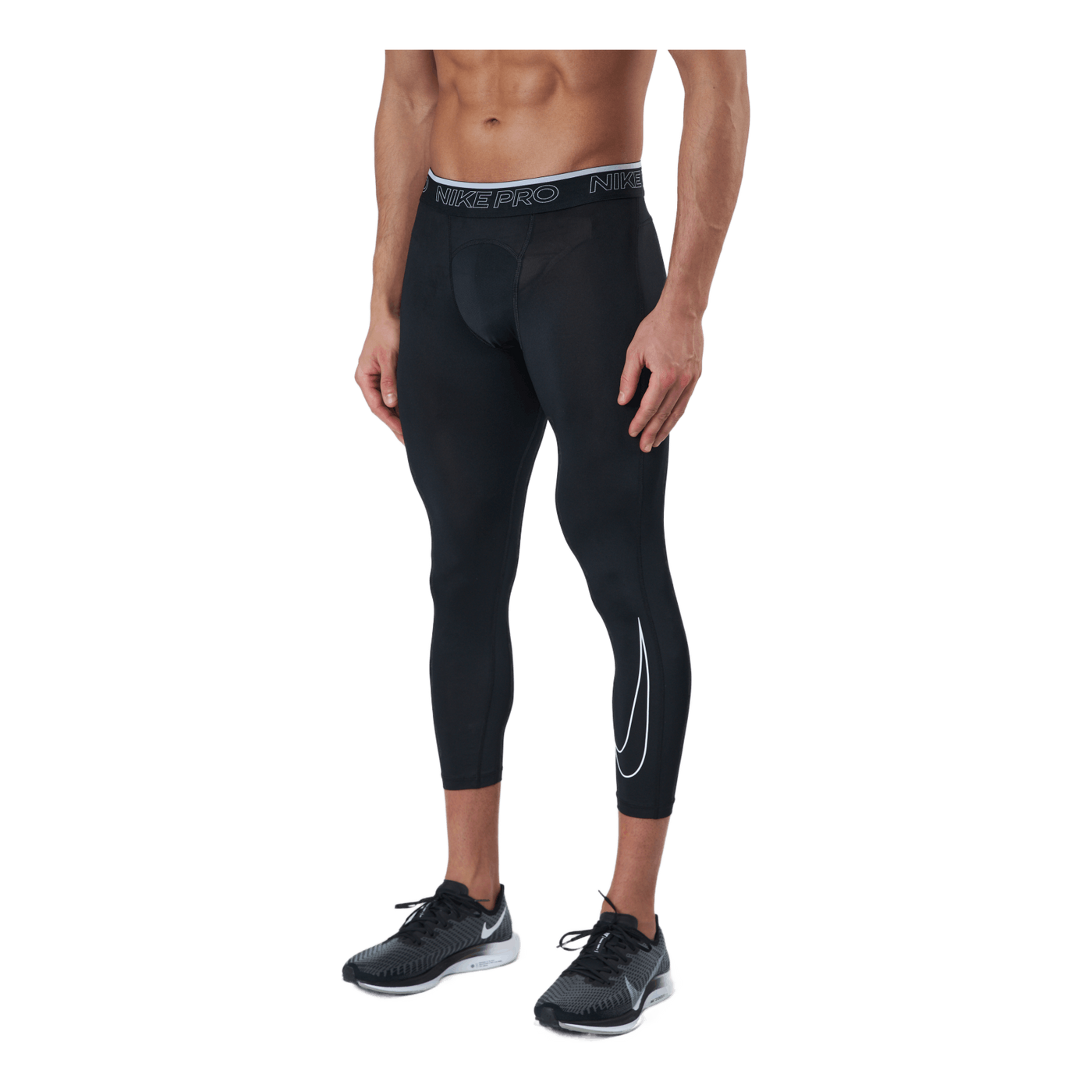 Nike Pro Dri-FIT Men's 3/4 Tights BLACK/WHITE