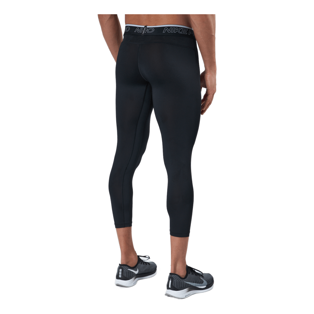 Nike Pro Dri-FIT Men's 3/4 Tights BLACK/WHITE Nike –
